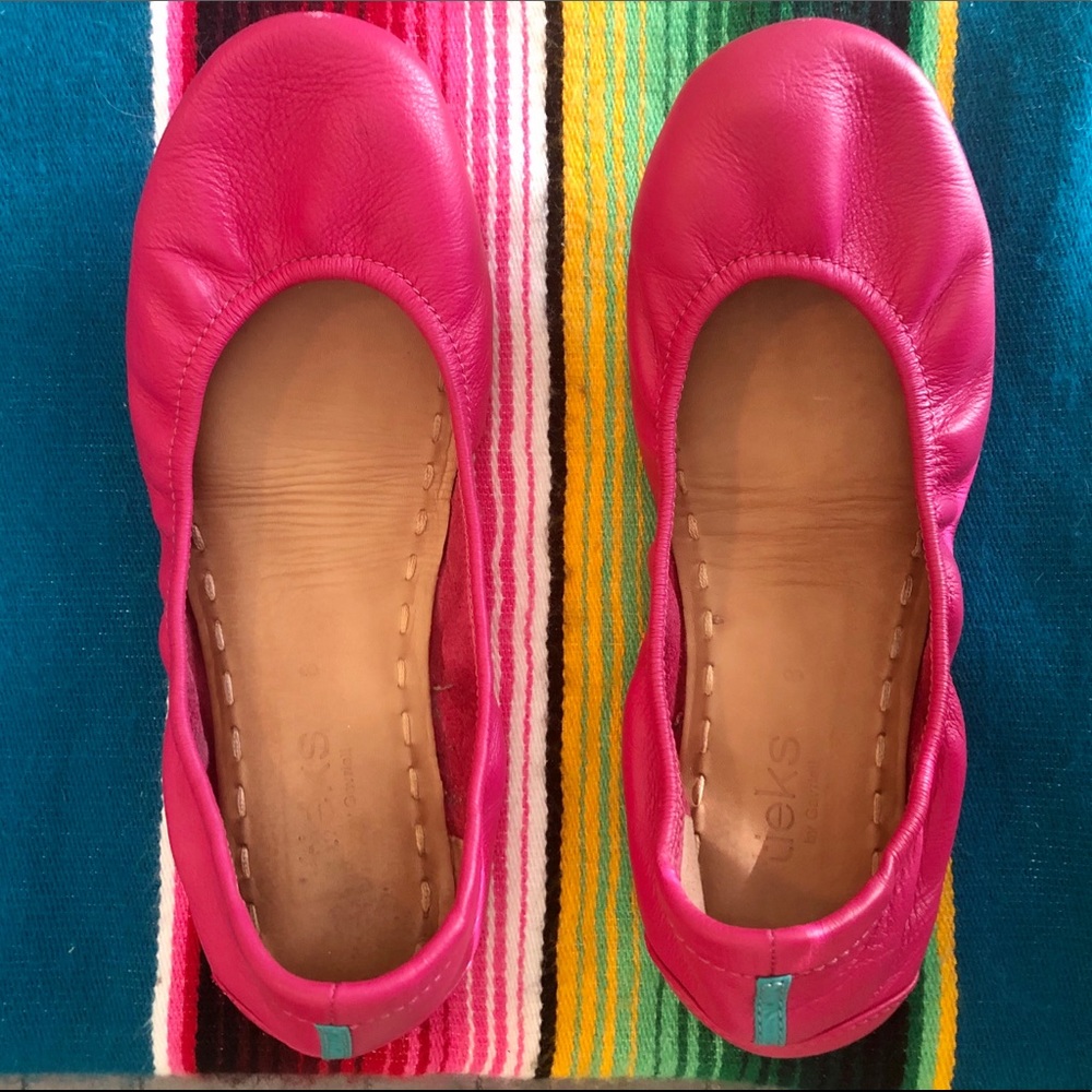 Tieks Fuchsia Hot Pink Ballet Flats